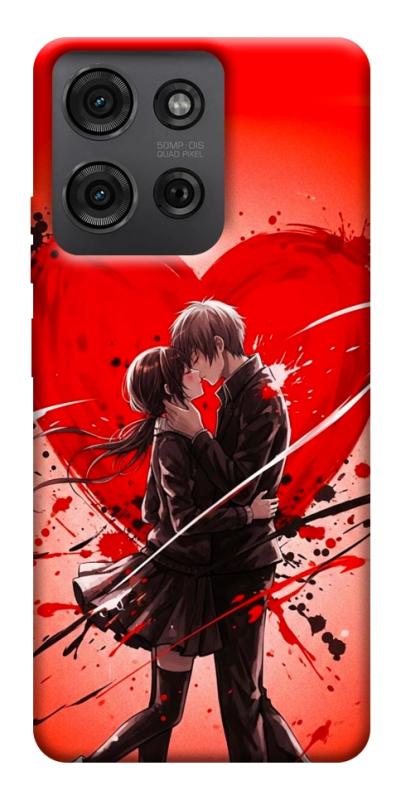 Чехол itsPrint Dramatic couple для Motorola Moto G75 5G, любовь, купить оптом с доставкой