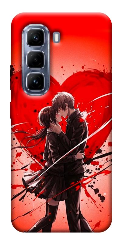Чехол itsPrint Dramatic couple для Infinix Hot 50 Pro, любовь, купить оптом с доставкой