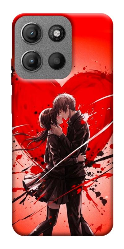 Чехол itsPrint Dramatic couple для Motorola Moto G15 4G, любовь, купить оптом с доставкой