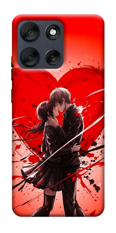 Чехол itsPrint Dramatic couple для Motorola Moto G56 5G, любовь, купить оптом с доставкой
