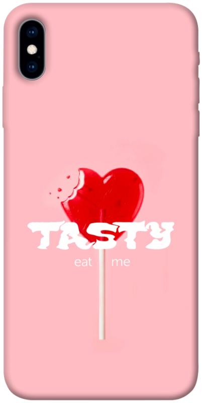 Чехол itsPrint Eat me для Apple iPhone X (5.8"), любовь, купить оптом с доставкой
