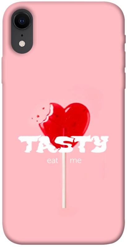 Чехол itsPrint Eat me для Apple iPhone XR (6.1"), любовь, купить оптом с доставкой