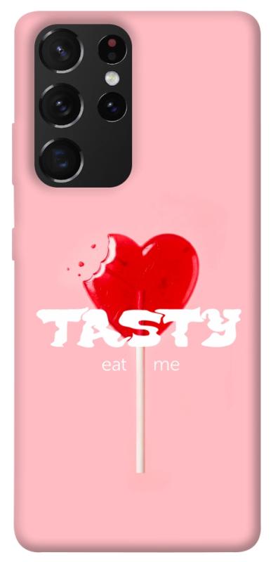 Чехол itsPrint Eat me для Samsung Galaxy S21 Ultra, любовь, купить оптом с доставкой