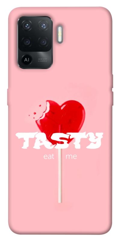 Чехол itsPrint Eat me для Oppo Reno 5 Lite, любовь, купить оптом с доставкой