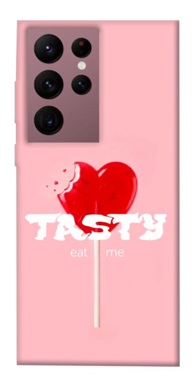 Чехол itsPrint Eat me для Samsung Galaxy S22 Ultra, любовь, купить оптом с доставкой