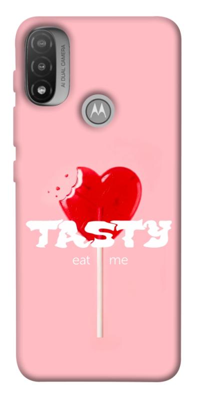 Чехол itsPrint Eat me для Motorola Moto E20, любовь, купить оптом с доставкой