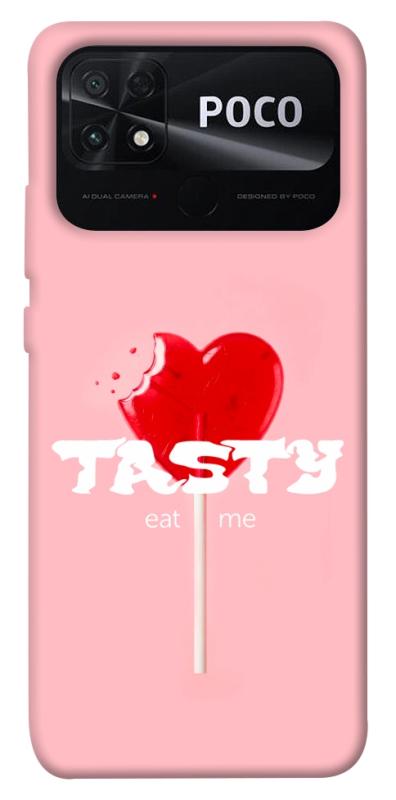 Чехол itsPrint Eat me для Xiaomi Poco C40, любовь, купить оптом с доставкой