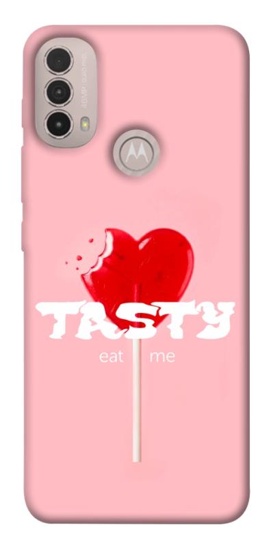 Чехол itsPrint Eat me для Motorola Moto E40, любовь, купить оптом с доставкой