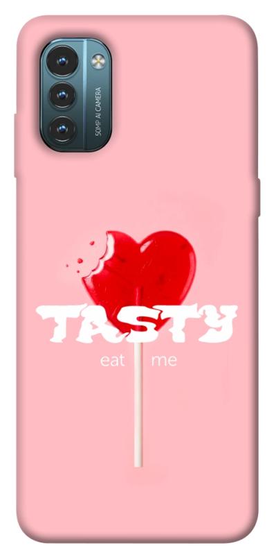 Чехол itsPrint Eat me для Nokia G21, любовь, купить оптом с доставкой