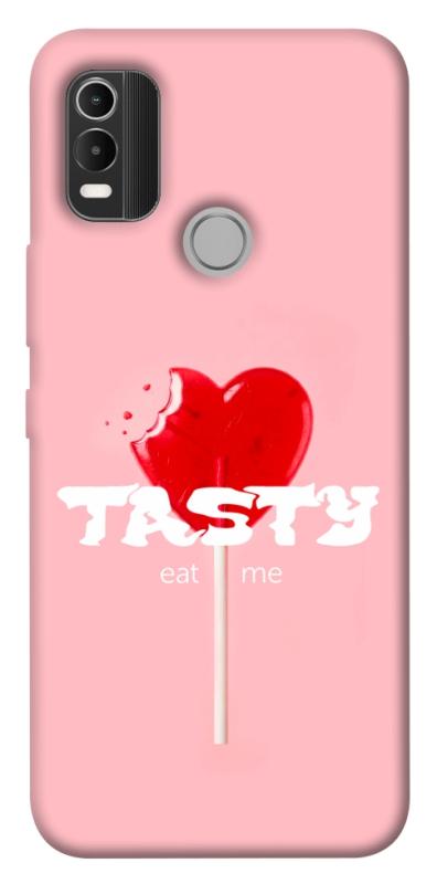 Чехол itsPrint Eat me для Nokia C21 Plus, любовь, купить оптом с доставкой