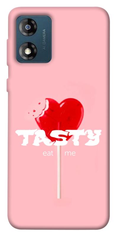 Чехол itsPrint Eat me для Motorola Moto E13, любовь, купить оптом с доставкой