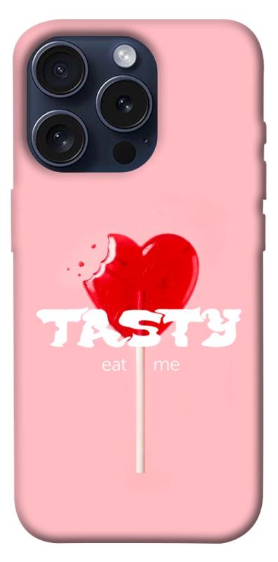 Чехол itsPrint Eat me для Apple iPhone 15 Pro (6.1"), любовь, купить оптом с доставкой