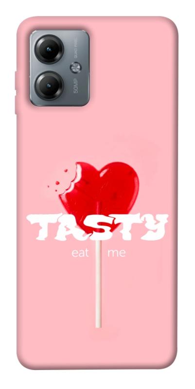 Чехол itsPrint Eat me для Motorola Moto G14, любовь, купить оптом с доставкой
