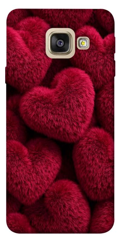 Чехол itsPrint Fluffy hearts для Samsung A520 Galaxy A5 (2017), любовь, купить оптом с доставкой