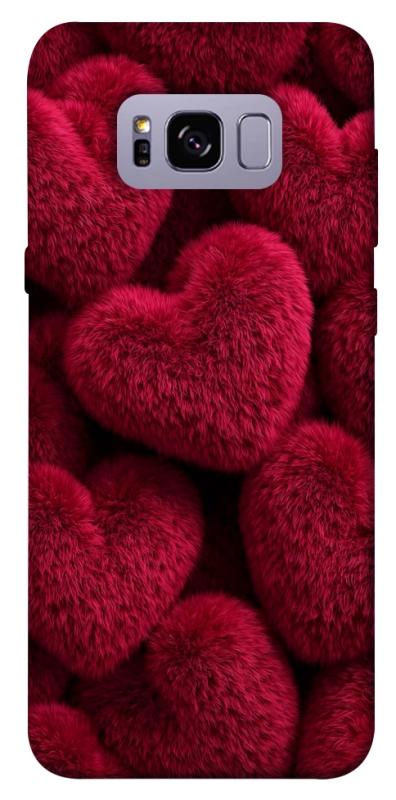 Чехол itsPrint Fluffy hearts для Samsung G955 Galaxy S8 Plus, любовь, купить оптом с доставкой