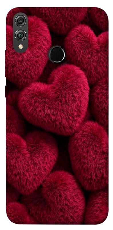 Чехол itsPrint Fluffy hearts для Huawei Honor 8X, любовь, купить оптом с доставкой
