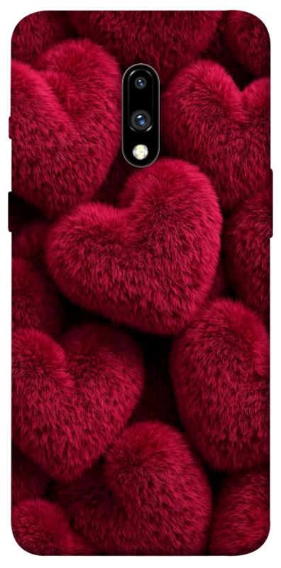 Чехол itsPrint Fluffy hearts для OnePlus 7, любовь, купить оптом с доставкой