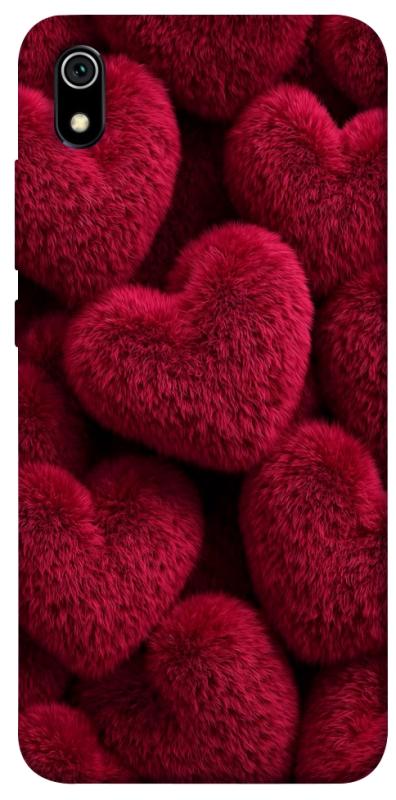 Чехол itsPrint Fluffy hearts для Xiaomi Redmi 7A, любовь, купить оптом с доставкой