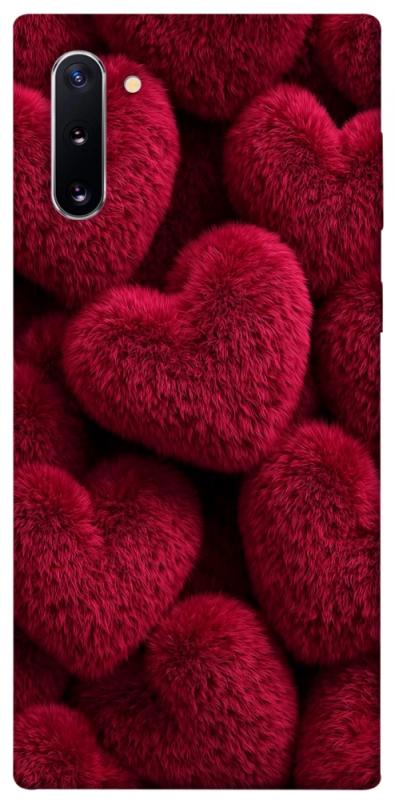 Чехол itsPrint Fluffy hearts для Samsung Galaxy Note 10, любовь, купить оптом с доставкой