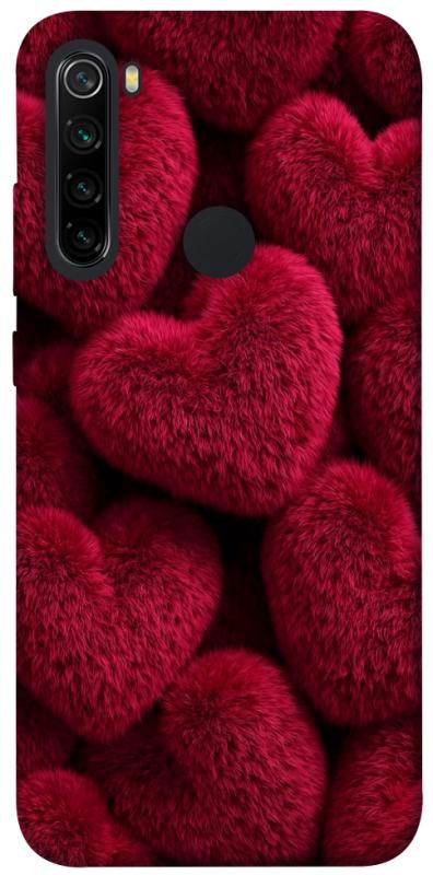 Чехол itsPrint Fluffy hearts для Xiaomi Redmi Note 8, любовь, купить оптом с доставкой