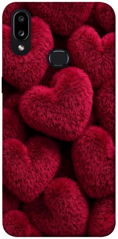 Чехол itsPrint Fluffy hearts для Samsung Galaxy A10s, любовь, купить оптом с доставкой