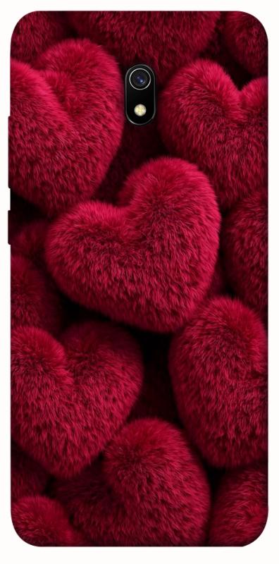 Чехол itsPrint Fluffy hearts для Xiaomi Redmi 8a, любовь, купить оптом с доставкой