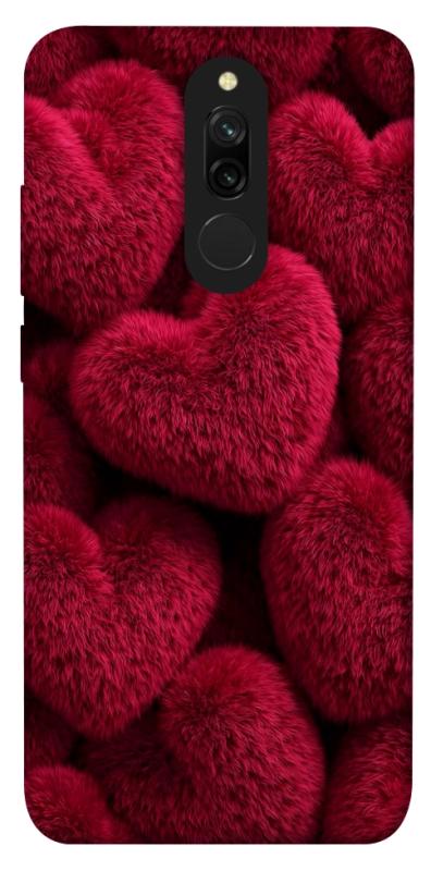 Чехол itsPrint Fluffy hearts для Xiaomi Redmi 8, любовь, купить оптом с доставкой