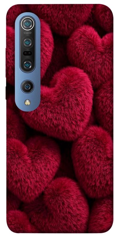 Чехол itsPrint Fluffy hearts для Xiaomi Mi 10 / Mi 10 Pro, любовь, купить оптом с доставкой