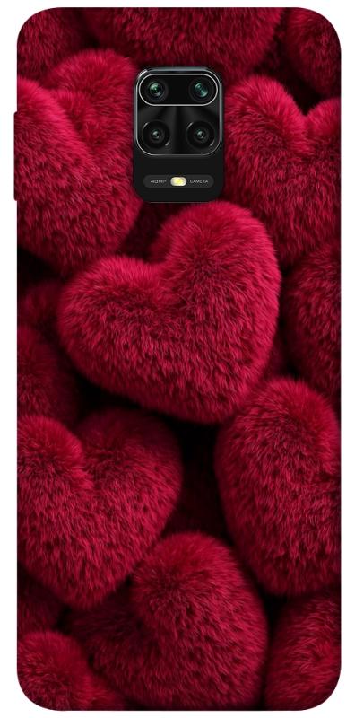 Чехол itsPrint Fluffy hearts для Xiaomi Redmi Note 9s / Note 9 Pro / Note 9 Pro Max, любовь, купить оптом с доставкой