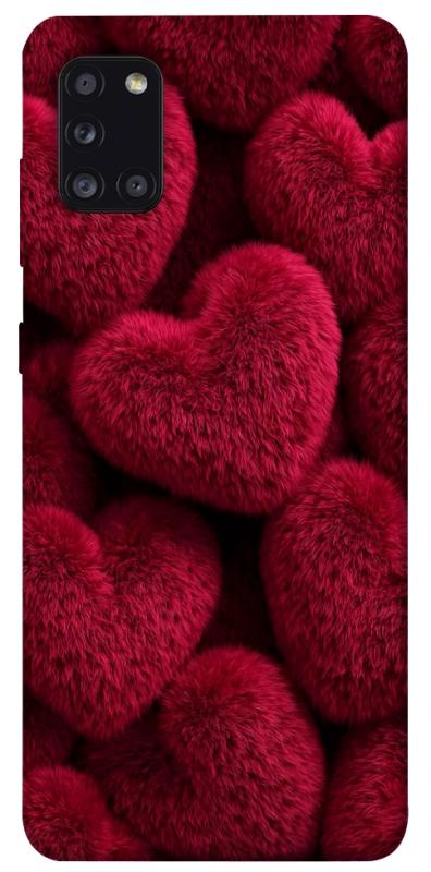 Чехол itsPrint Fluffy hearts для Samsung Galaxy A31, любовь, купить оптом с доставкой