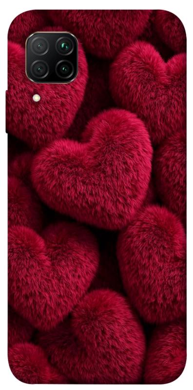Чехол itsPrint Fluffy hearts для Huawei P40 Lite, любовь, купить оптом с доставкой