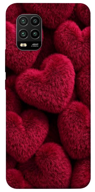 Чехол itsPrint Fluffy hearts для Xiaomi Mi 10 Lite, любовь, купить оптом с доставкой