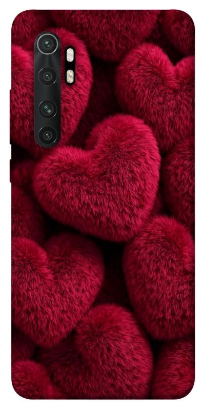 Чехол itsPrint Fluffy hearts для Xiaomi Mi Note 10 Lite, любовь, купить оптом с доставкой