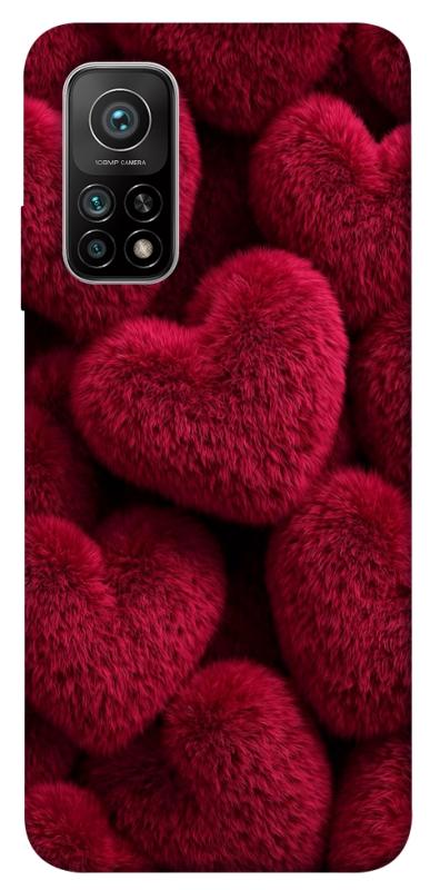 Чехол itsPrint Fluffy hearts для Xiaomi Mi 10T, любовь, купить оптом с доставкой