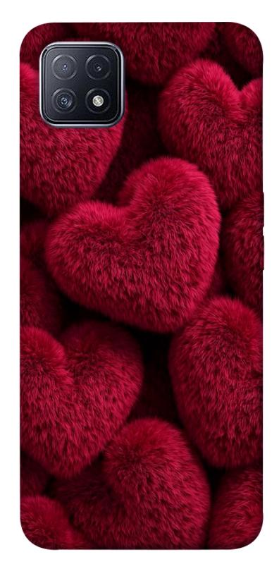 Чехол itsPrint Fluffy hearts для Oppo A73, любовь, купить оптом с доставкой