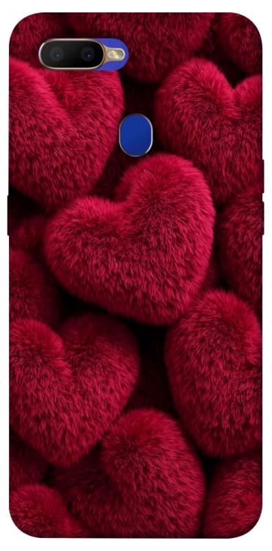 Чехол itsPrint Fluffy hearts для Oppo A5s / Oppo A12, любовь, купить оптом с доставкой