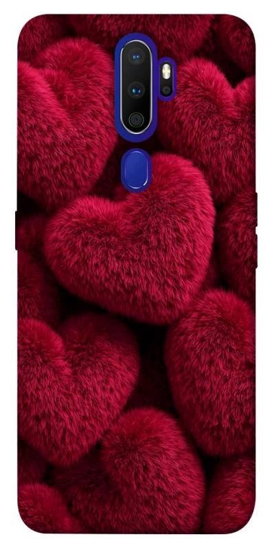 Чехол itsPrint Fluffy hearts для Oppo A5 (2020) / Oppo A9 (2020), любовь, купить оптом с доставкой