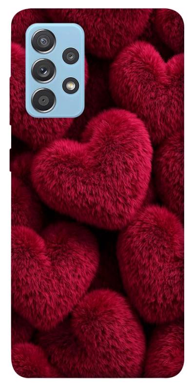 Чехол itsPrint Fluffy hearts для Samsung Galaxy A52 4G / A52 5G, любовь, купить оптом с доставкой