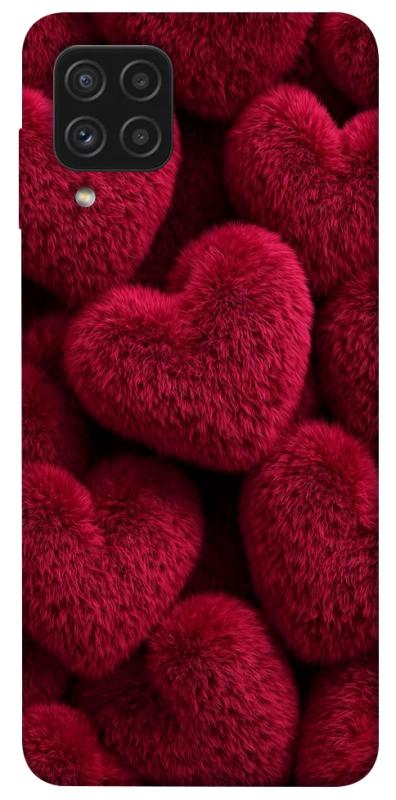 Чехол itsPrint Fluffy hearts для Samsung Galaxy A22 4G, любовь, купить оптом с доставкой