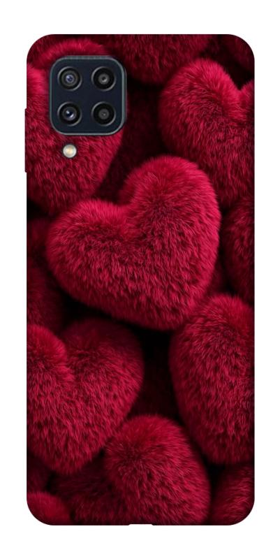 Чехол itsPrint Fluffy hearts для Samsung Galaxy M32, любовь, купить оптом с доставкой