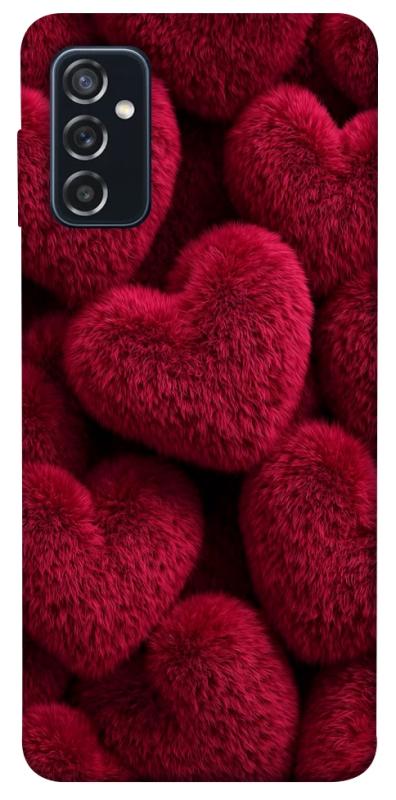 Чехол itsPrint Fluffy hearts для Samsung Galaxy M52, любовь, купить оптом с доставкой