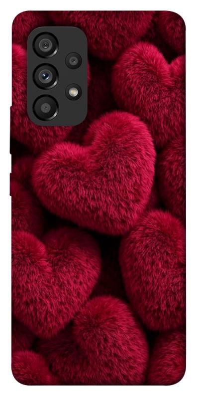 Чехол itsPrint Fluffy hearts для Samsung Galaxy A53 5G, любовь, купить оптом с доставкой