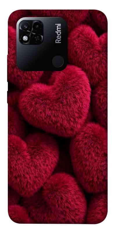 Чехол itsPrint Fluffy hearts для Xiaomi Redmi 10A, любовь, купить оптом с доставкой