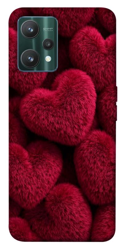 Чехол itsPrint Fluffy hearts для Realme 9 Pro, любовь, купить оптом с доставкой