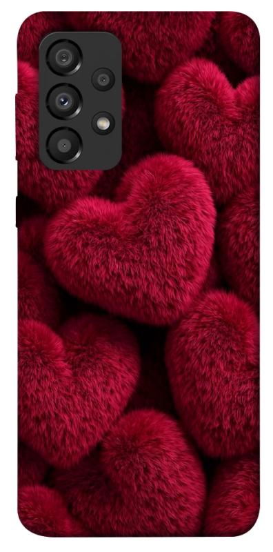 Чехол itsPrint Fluffy hearts для Samsung Galaxy A33 5G, любовь, купить оптом с доставкой