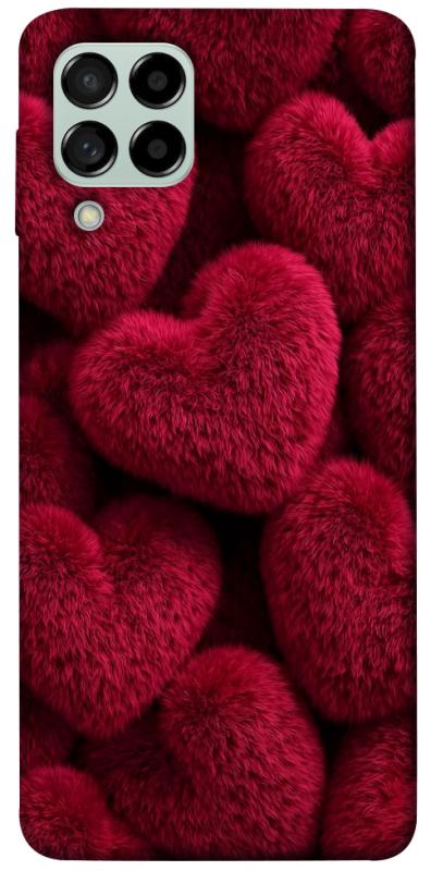 Чехол itsPrint Fluffy hearts для Samsung Galaxy M53 5G, любовь, купить оптом с доставкой