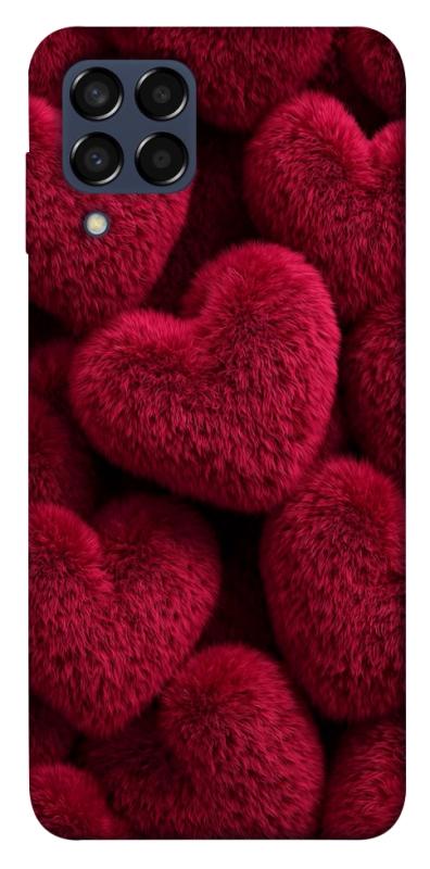 Чехол itsPrint Fluffy hearts для Samsung Galaxy M33 5G, любовь, купить оптом с доставкой