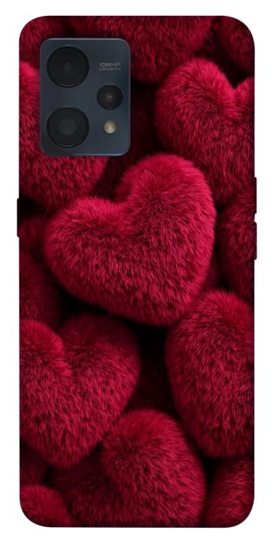 Чехол itsPrint Fluffy hearts для Realme 9 4G / 9 Pro+, любовь, купить оптом с доставкой