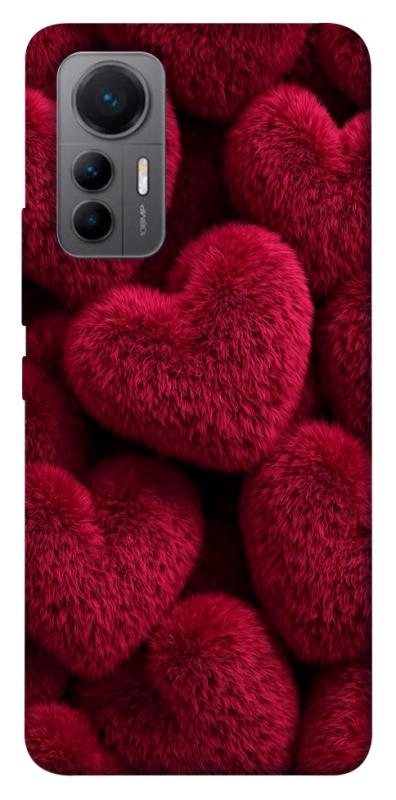 Чехол itsPrint Fluffy hearts для Xiaomi 12 Lite, любовь, купить оптом с доставкой