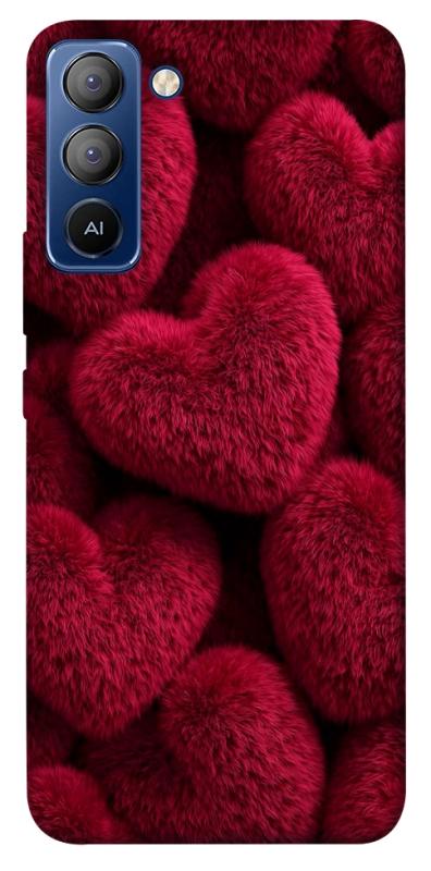 Чехол itsPrint Fluffy hearts для TECNO Pop 5 LTE, любовь, купить оптом с доставкой
